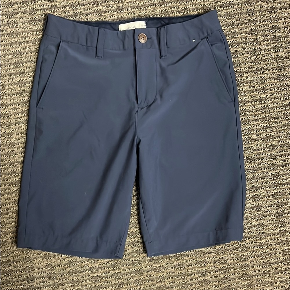 Do NOT PURCHASE Abercrombie Kids Blue Flat Front Shorts